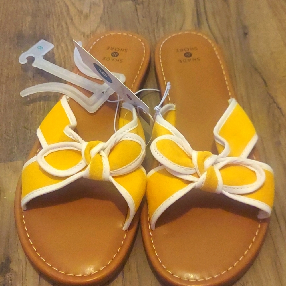 Yellow sandles